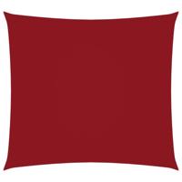 Zonnescherm vierkant 2,5x2,5 m oxford stof rood - thumbnail