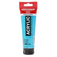 Royal Talens Amsterdam Acrylverf 120 ml - Turkooisblauw 522 - thumbnail