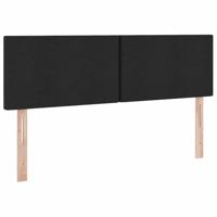 Opbergbed met matras met matras Zwart 140 x 190 cm Bewerkt hout - thumbnail