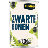 Jumbo Zwarte Bonen 400 g - thumbnail