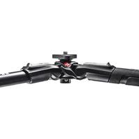 Manfrotto 190X - Kit trípode y rótula 2 Way fluida, 3 Secciones, Aluminio - thumbnail