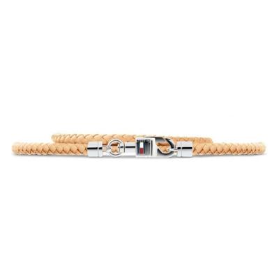 Tommy Hilfiger 2701065 Leer 24 cm Heren armband