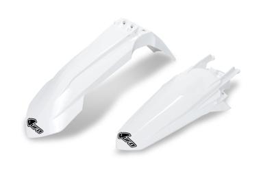 UFO PLAST spatbordset mudguard set ufo ktm white