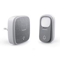 Thomson 513133 Complete set voor Draadloze deurbel Batterijloos, Met naambord - thumbnail