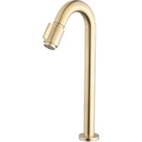 Wiesbaden Victoria Koudwaterkraan XL Geborsteld Messing 1/2" - thumbnail