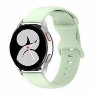 Solid color sportband - Groen - Samsung Galaxy watch 7 / Galaxy Watch FE - 40mm & 44mm - thumbnail