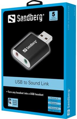 Sandberg USB to Sound Link