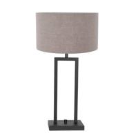 Steinhauer Landelijke schemerlampStanger met taupe kap - 8210ZW - thumbnail