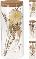 Droogbloemen in buis 8x8x19cm - thumbnail