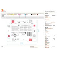 Bormioli Rocco Waterglazen Line - Blauw - 290 ml - 6 stuks - thumbnail