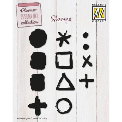 Nellie's Choice • clear stamps checkpoints 12st.