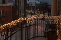 Konstsmide 3869-530 Lichtkettingsysteem Buiten werkt op het lichtnet Aantal lampen 800 LED Meerkleurig Verlichte lengte: 17.58 m Frosted - thumbnail