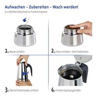 Xavax Espressomaker Van RVS 250 Ml Geschikt Voor Inductie - thumbnail