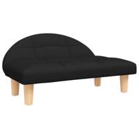 VidaXL Hondenmand 70x52x30 cm stof zwart - thumbnail