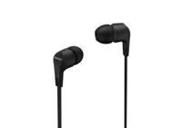 Philips E1105BK/00 In-Ear-Koptelefoon Bedraad met Afstandsbediening in Het Snoer (8,6-mm-Neodymium-Drivers, Krachtige Bas, Helder Geluid, Past Perfect) Zwart - 2020/2021 Model - thumbnail