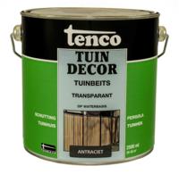 Tuindecor transparant antraciet 2,5l verf/beits Tenco - Tenco - thumbnail