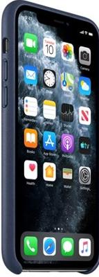 Apple leather case iPhone 11 Pro Midnight Blue