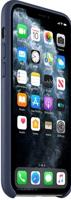 Apple leather case iPhone 11 Pro Midnight Blue - thumbnail