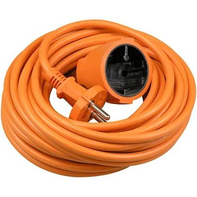 Verlengkabel 10 meter oranje ongeaard Verlengkabel 10 meter oranje ongeaard