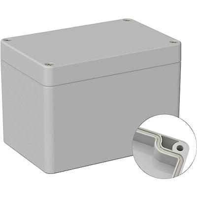 TRU COMPONENTS TC-9065648 Industriële behuizing 120 x 80 x 85 ABS Grijs-wit (RAL 7035) 1 stuk(s)