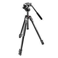 Manfrotto MK290XTA3-2W Kit a 3 Sezioni in Alluminio con Testa a 3 Movimenti, Nero - thumbnail