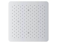 Wiesbaden UFO inbouw-hoofddouche plafond vierkant 50x50x2 cm chroom - thumbnail