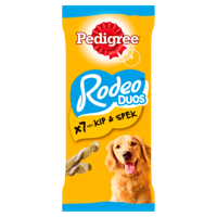Hondenvoer Rodeo Duo kip & bacon 7pc 123g 1x10 Pedigree - Pedigree - thumbnail