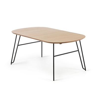 Kave Home Uitschuifbare Ovale Eettafel 'Novac' 170 - 320 x 100cm Kave Home Uitschuifbare Ovale Eettafel 'Novac' 170 - 320 x 100cm