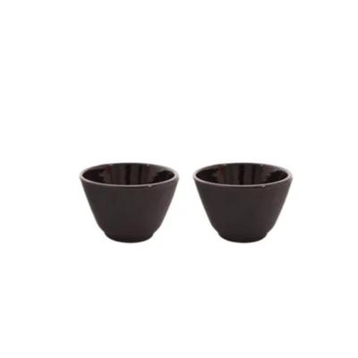 POINT-VIRGULE - Koffie & Thee - Theekopjes gietijzer Set/2 0,12l