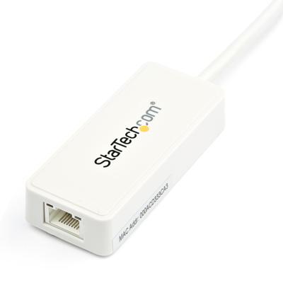 StarTech.com USB 3.0 naar gigabit Ethernet-adapter NIC met USB-poort - wit