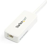StarTech.com USB 3.0 naar gigabit Ethernet-adapter NIC met USB-poort - wit - thumbnail
