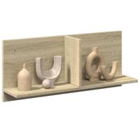 Wandkast 70x16,5x30 cm bewerkt hout sonoma eikenkleurig - thumbnail