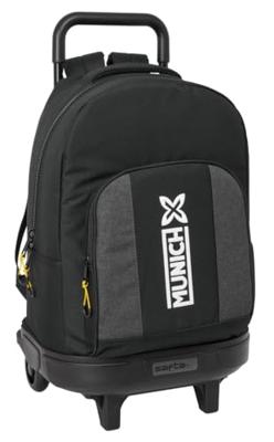 Schoolrugzak met Wielen Munich Topo Zwart 33 x 45 x 22 cm Schoolrugzak met Wielen Munich Topo Zwart 33 x 45 x 22 cm