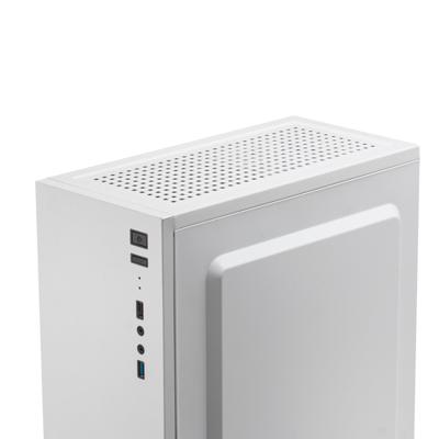 ATX Semi-toren BehuizingMars Gaming MC100W ATX LED RGB Wit - thumbnail