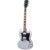 Gibson SG Standard Silver Mist elektrische gitaar met premium gigbag