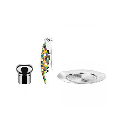 Alessi Parrot Wijnset 3-delig Alessi Parrot Wijnset 3-delig