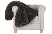 Deken Home ESPRIT Bruin 220 x 240 x 1 cm - thumbnail