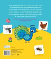 Op De Boerderij Stickerboek - Plakken, Kleuren En Woordjes (2-4 jaar) - thumbnail