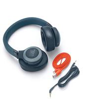 JBL E65BTNC Over-ear Bluetooth hoofdtelefoon, actieve ruisonderdrukking hoofdtelefoon met JBL signature geluid, muziekgenot voor maximaal 24 uur, blauw - thumbnail