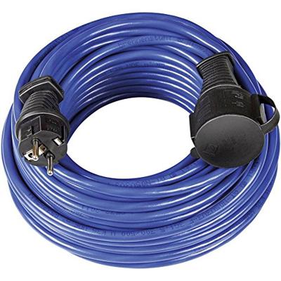 Brennenstuhl verlengkabel ip44, geaard (blauw, 25 meter)