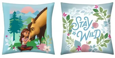 Spirit Stay Wild sierkussen 40X40 cm Spirit Stay Wild sierkussen 40X40 cm