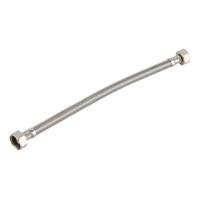 Riko Flexibele aansluitslang 1/2" bi x 3/8" bi 30 cm RVS - thumbnail