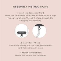 Satechi OntheGo Crossbody Lanyard kabel - Desert Rose - thumbnail