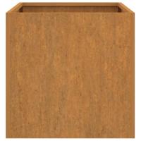 VidaXL Plantenbak 62x30x29 cm cortenstaal - thumbnail