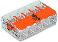 Wago lasklem 221-415 hevelklem 5 draden voor soepele en massieve draad van 0.14 tot 4mm² - thumbnail