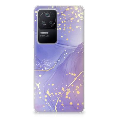 Smartphone hoesje voor Xiaomi Poco F4 Watercolor Paars