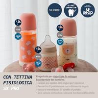 SUAVINEX Birdies Babyfles - SX Pro L Speen - 360 ml - 6 maanden en ouder - Groen - thumbnail