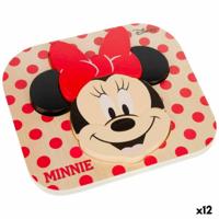 Houten Kinderpuzzel Disney Minnie Mouse + 12 Maanden 6 Onderdelen (12 Stuks) - thumbnail