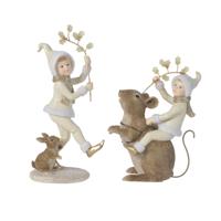 Jongen poly konijn wit a2 KSD - Ksd - thumbnail