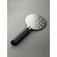 Hotbath Cobber ronde handdouche 17.5cm ø9cm geborsteld nikkel M353GN - thumbnail